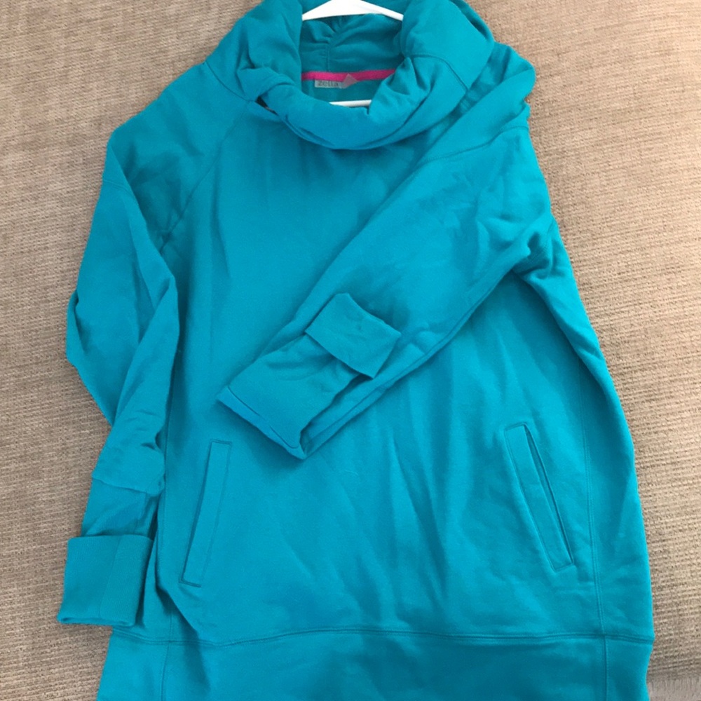 Zella half hooded sweatshirt